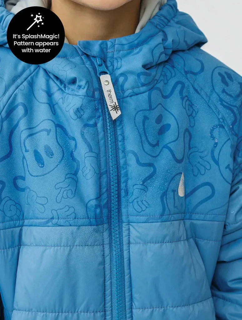 Therm - Hydracloud Puffer Jacket | Tide Blue - Smiley