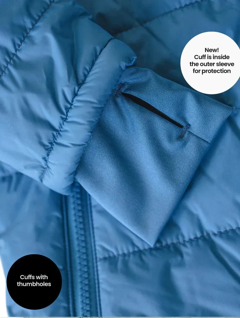 Therm - Hydracloud Puffer Jacket | Tide Blue - Smiley