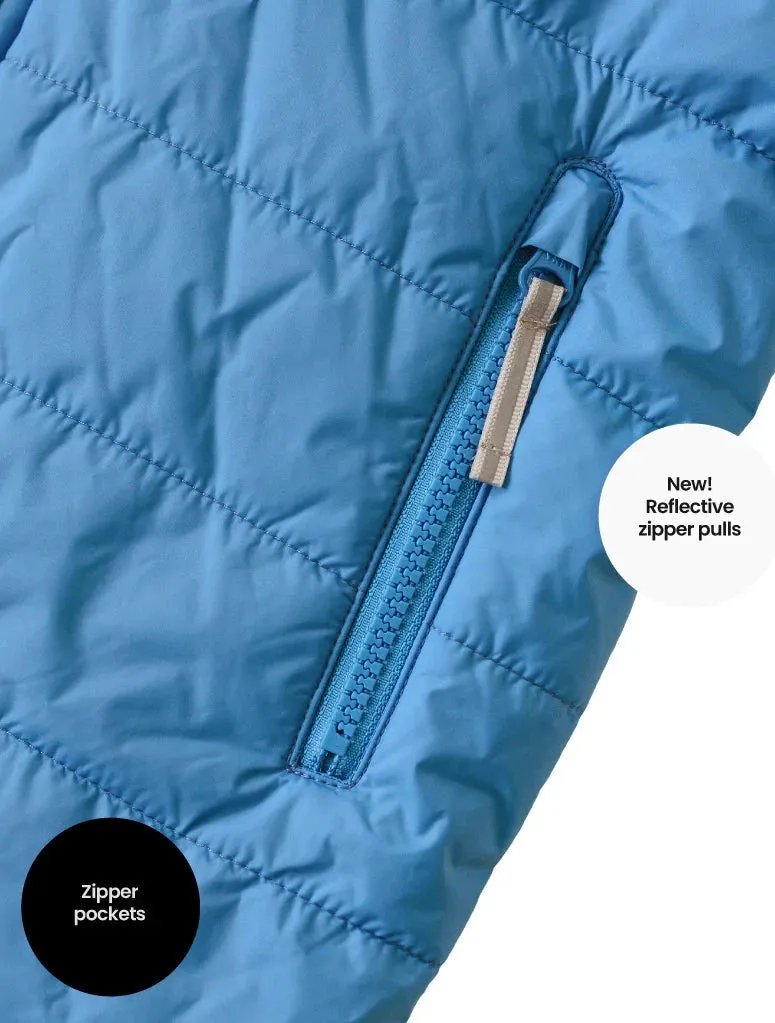 Therm - Hydracloud Puffer Jacket | Tide Blue - Smiley
