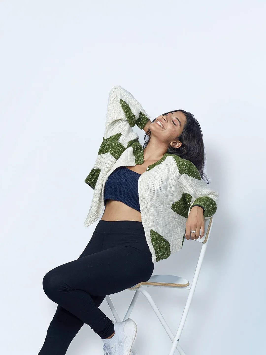Topography Merino Cardigan