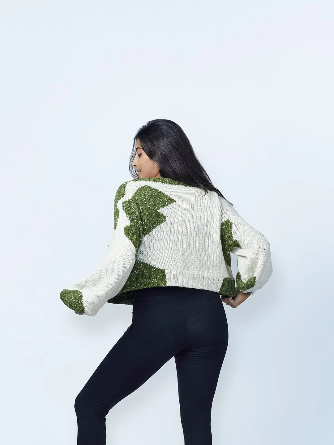 Topography Merino Cardigan