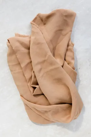 Warm Tan Silk Chiffon Styling Cloth