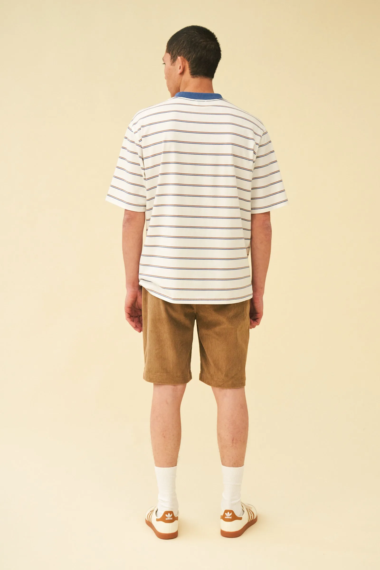 WHITE STRIPE TEE