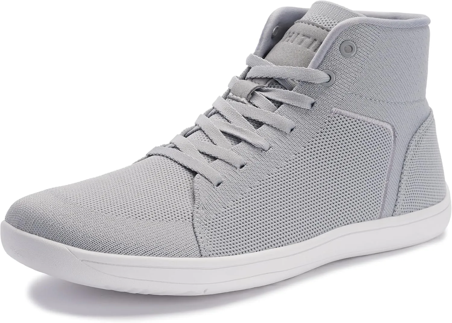 WHITIN Men's High Top Minimalist Barefoot Shoes | Wide Toe Box   Zero Drop Sole