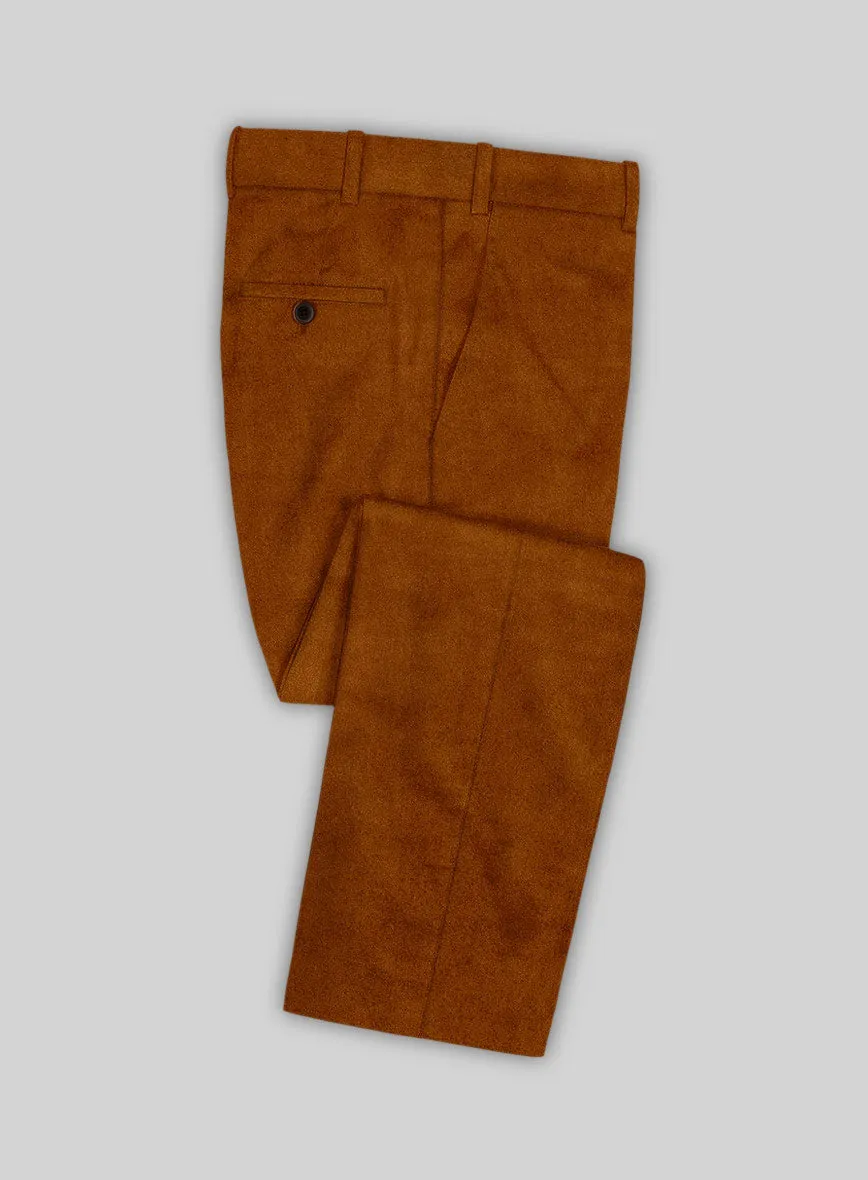 Windsor Tan Velvet Suit