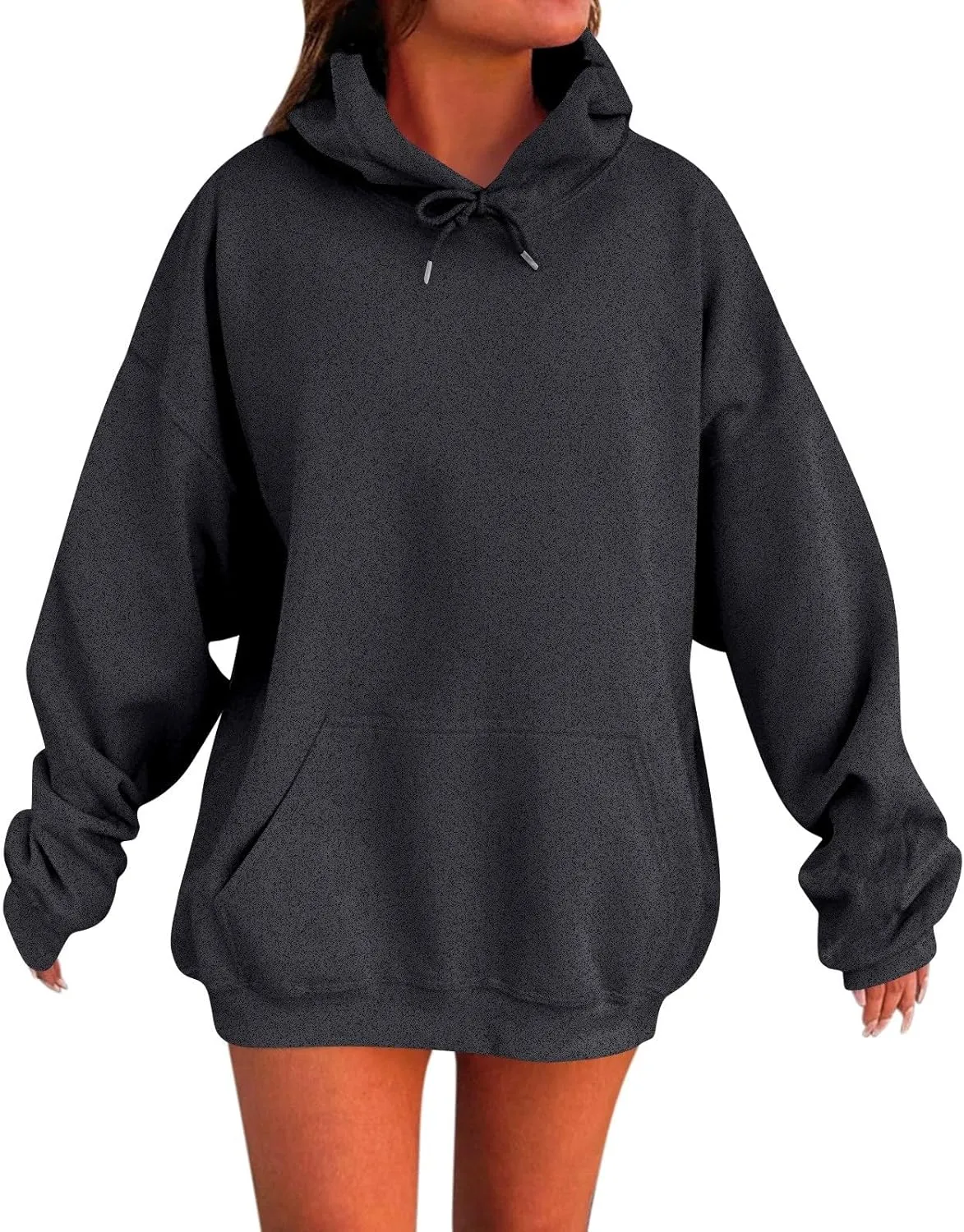 Womens Oversized Hoodies Winter Solid Cute Sweatshirts 2024 Fashion Cozy Plain Trendy Hoodie